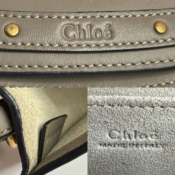 💯Authentic Chloe Nile Grey Small Crossbody Bag🍀 - Picture 17 of 17